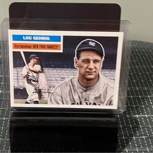 ⭐️⚾️ Lou Gehrig Major League Baseball MLB Sports Trading Card #18 Qty 1 (B1)